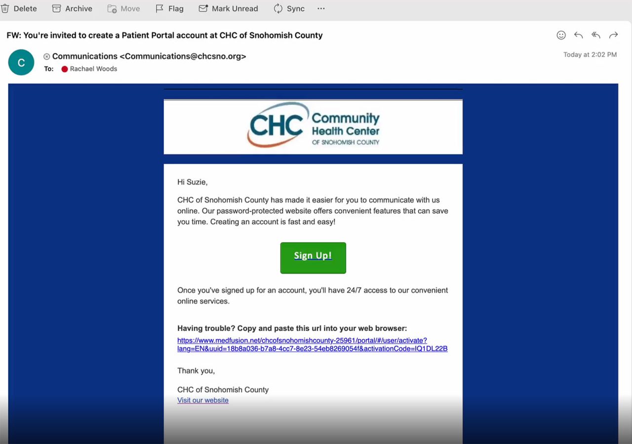 Community Health Center of Snohomish County, Washington Portal